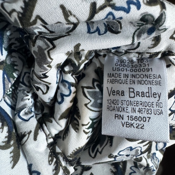 Vera Bradley Lyla Tote Bag Ivy Green - Picture 8 of 8